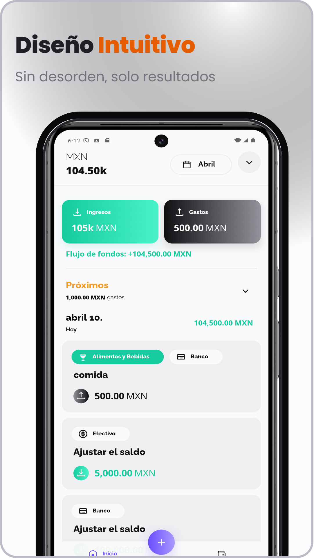 Captura de Vault Wallet: Control Gastos
